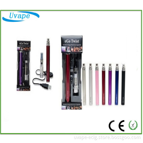 Huge Vaporizer Ecigarette Variable Voltage EGO C Twist Battery 3.2-4.8V EGO C Twist